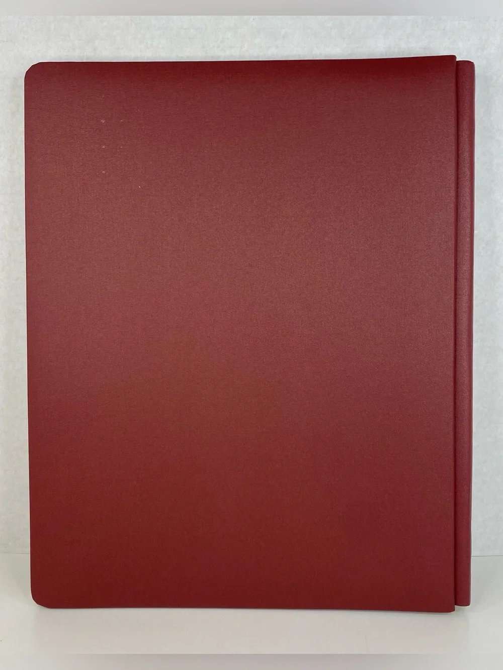 Creative Memories 12 x 15 Burgundy Album White Pages 12 x 15 Page Protectors NEW